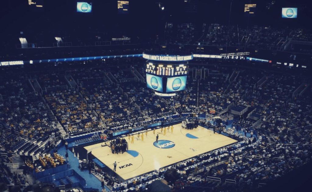 men superior to women basketball court image